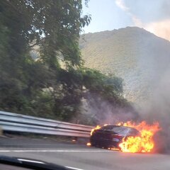 【車両火災】山陽道 …