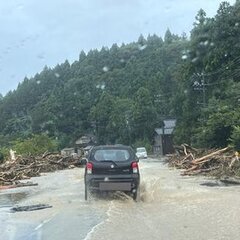 石川豪雨 珠洲市 上…