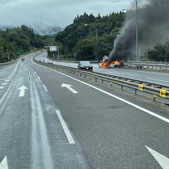 【車両火災】磐越道 …