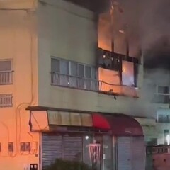 【火事】熊本市北区清…