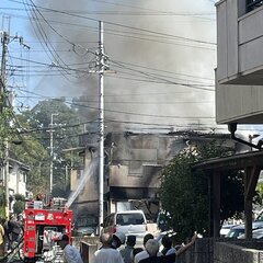 【火事】大阪府和泉市…