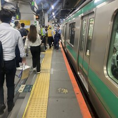 埼京線 渋谷駅で人身…