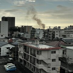 【火事】宮崎市吾妻町…