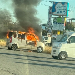 【車両火災】青森県 …