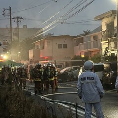 【火事】愛知県名古屋…