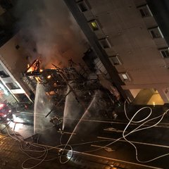 【沿線火災】熊本市電…