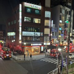 【火事】浦安駅の近く…