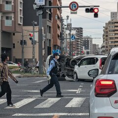 【事故】平和大通り …