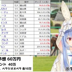 【天皇賞秋】兎田ぺこ…