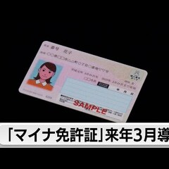 【朗報】マイナ免許証…