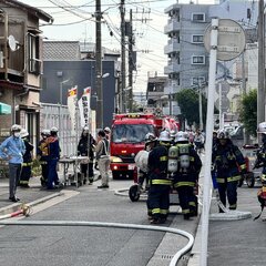 【火事】神奈川県川崎…