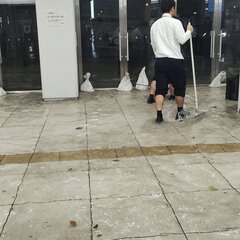 【大雨】静岡 三島駅…