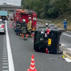 【事故】圏央道 日の…