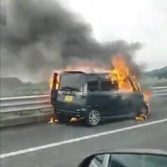 【車両火災】東名高速…