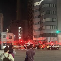 【火事】渋谷駅の近く…