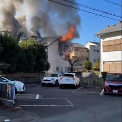 【火事】静岡県焼津市…