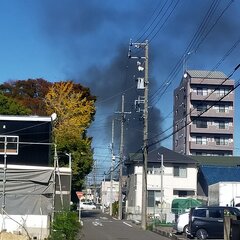 【火事】愛知県名古屋…