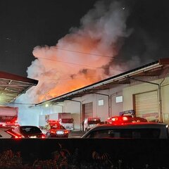 【火事】新潟県新発田…