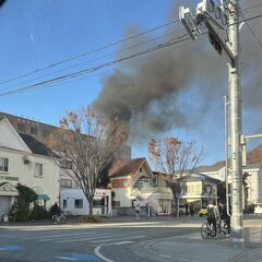 【火事】山梨県甲府市…