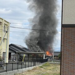 【火事】熊本市南区良…