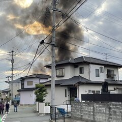 【火事】熊本市南区御…