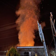 【火事】長野県阿智村…