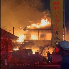 【火事】千葉県柏市高…