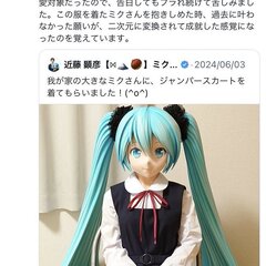 初音ミクと結婚した近…