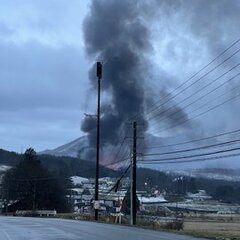 【火事】岩手県遠野市…