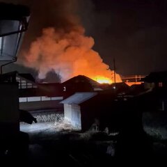 【火事】長野県佐久市…