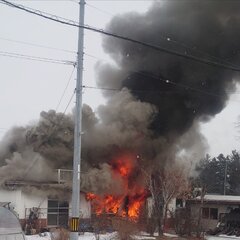 【火事】北海道幕別町…