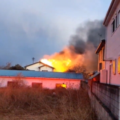 【火事】群馬県北群馬…