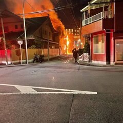 【火事】神奈川県川崎…