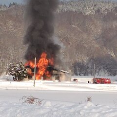 【火事】北海道今金町…