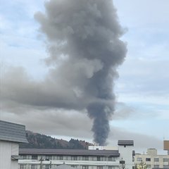 【火事】四日市市山之…