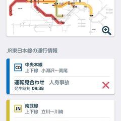 中央本線 甲府駅で人…