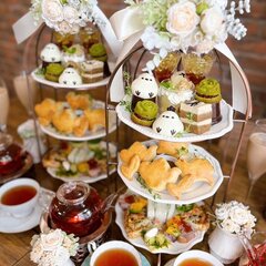 岡山の紅茶専門店ブリリアントティーの『シマエナガの紅茶の国のアフタヌーンティー』すごすぎる
