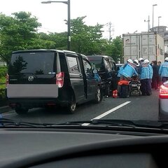 【事故】東京都足立区舎人公園 尾久橋通りで車複数台の事故！現地画像まとめ 渋滞