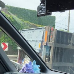 【事故】東関東道 千葉北IC入口 付近で大型車の横転転覆事故！画像まとめ「千葉北入口でトレーラー横転してる」