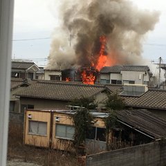 【火事】岡山県岡山市…
