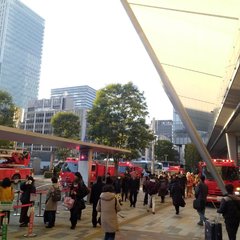 【火事】東京駅八重洲…
