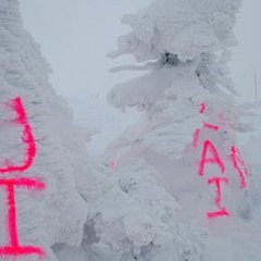 八甲田山の樹氷に中国…