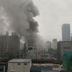 【火事】大阪市北区中…