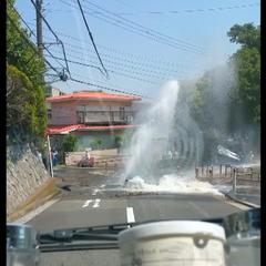 【水道管破裂】横浜市…