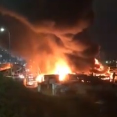 高槻市の爆発火災 被…