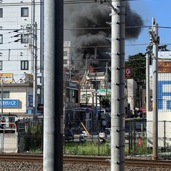 【火事】西船橋駅付近…