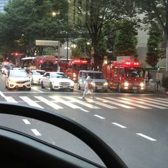 【火事か】東京 新宿…