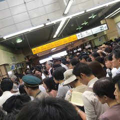 【台風15号】三鷹駅…