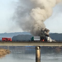 【車両火災】福島市鎌…