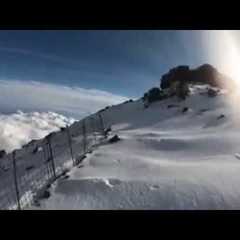 【動画】富士山滑落 …